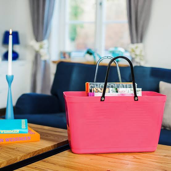 Hinza ECO Large Bag Tropical Pink - The Art of Home